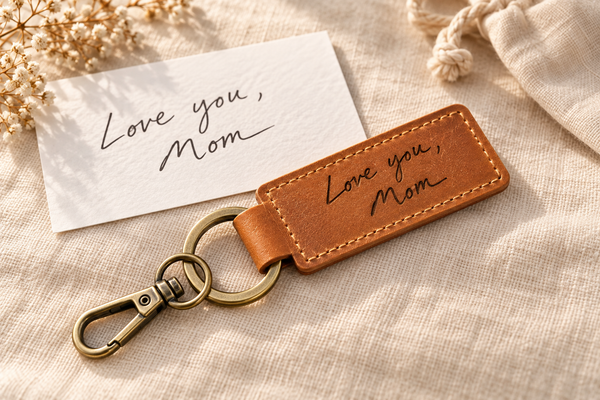 Handwriting Engraved Keychains: Turn a Personal Note into a Keepsake
