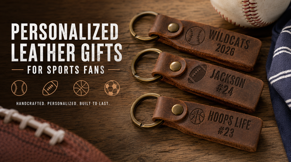 Personalized Leather Gifts for Sports Fans