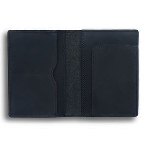 Personalized Genuine Leather Passport Holder – Engraved RFID Travel Cover