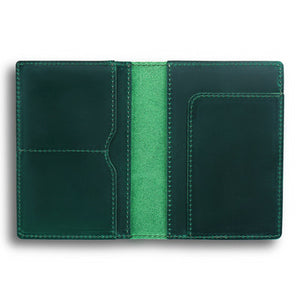 Personalized Genuine Leather Passport Holder – Engraved RFID Travel Cover