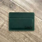 Slim Leather Wallet, DATE NIGHT, Personalized Bifold Wallet, Handmade Wallet for Men, Mens birthday gift, Monogram Mens wallet