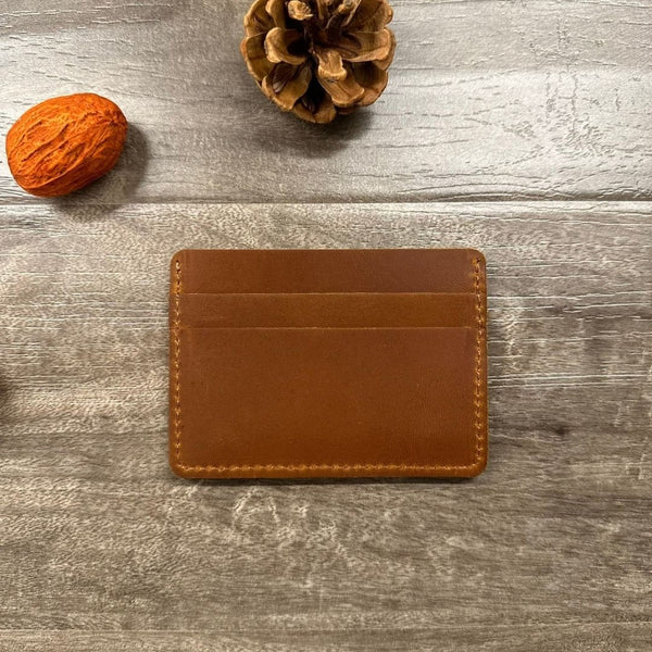 Minimalist Leather Wallet, Mens Wallet, Personalized Slim Front Pocket Wallet, Mens Card holder, Distressed Leather Cardholder, Perfect Gift