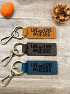 Personalized Leather Cross Key Fob • Bible Verse Keepsake • Religious Christian Accessory for Church Congregation or Father’s Day