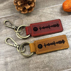 Scannable Song Keychain | Personalised Keyring | Music Code | Wedding Song | Custom Key chain | Engraved Code Keychain | Music Lover Gift