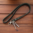 Personalized Leather Lanyard: Bulk Employee Gifts, 18" Length