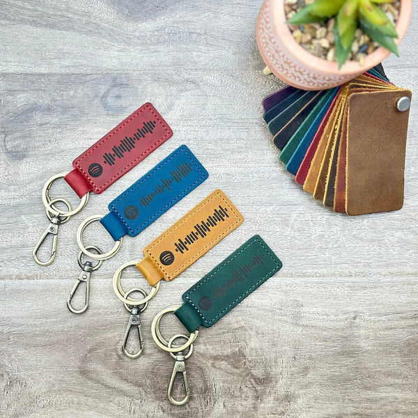 Custom SONG KEYCHAIN, Personalized Scannable Spotify Keychain, CHRISTMAS Gift, Anniversary Gift, Valentines Day Gift, Husband Birthday Gift