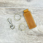 GRADUATION GIFTS, University Keychain, College Collegiate Sport Team Key Fob, Any University or College logo, Laser Engraved Leather