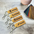 SOCCER KEYCHAIN, LEATHER Team Gifts, Senior Night Gift Keychain, Personalized Soccer Keychain,End of Season Keychain,Soccer Banquet Keychain