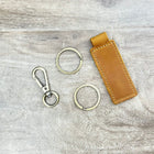 Personalized leather keychain, Custom Keychain, Leather Gift, Unique Gift, summer gifts, men gifts, coordinate keychain, wife gift, dad gift
