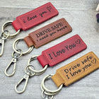 Personalized Leather Keychain, Customized Keychain, Custom Leather Key chain, coordinates key chain longitude latitude keychain, Best Gift