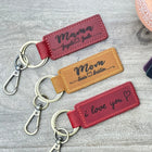 Personalized Leather Keychain, Customized Keychain, Custom Leather Key chain, coordinates key chain longitude latitude keychain, Best Gift