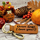 Custom Leather Keychain, Gifts Under 10, BIRTHDAY GIFT, Gift for Her, Mens Gift, Gifts Under 20, Gift for Dad, Gift for women