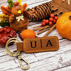 Custom Leather Keychain, Gifts Under 10, BIRTHDAY GIFT, Gift for Her, Mens Gift, Gifts Under 20, Gift for Dad, Gift for women