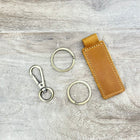 Personalized Dad Keychain, New Dad Gift, Engraved Dad Keychain, Fathers Day Keychain, Father Keychain