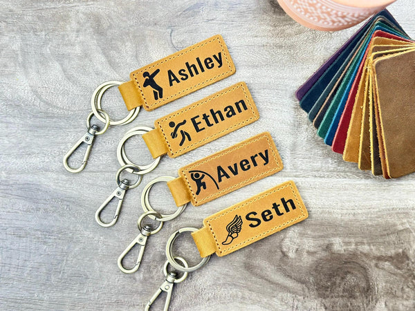 Cheerleading bag name, Personalized tags, Cheer megaphone backpack tags keychains, Cheer Gift