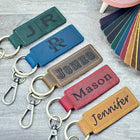 Personalized Leather Keychain, Coordinates Keychain, Where it All Began, 3 year Anniversary Gift, Mens gift, Mothers Day gift
