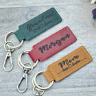 Personalized Leather Keychain, Coordinates Keychain, Where it All Began, 3 year Anniversary Gift, Mens gift, Mothers Day gift