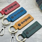 Personalized Spotify Code Keychain, Custom Scannable Song Keyring, Music Lover Gift, Anniversary Gift for Him Her, Engraved Keychain