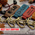 Personalized leather keychain, Custom Keychain, Leather Gift, Unique Gift, Leather keyring, mens gift, coordinate keychain, wife gift, dad