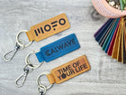 BULK CHRISTMAS Gifts for COWORKERS, Corporate Gifts for Employees with Logo, Employee Gifts, Coworker Gifts, Leather Keychain