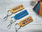BULK CHRISTMAS Gifts for COWORKERS, Corporate Gifts for Employees with Logo, Employee Gifts, Coworker Gifts, Leather Keychain
