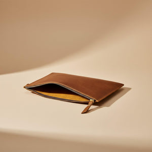 Leather document bag