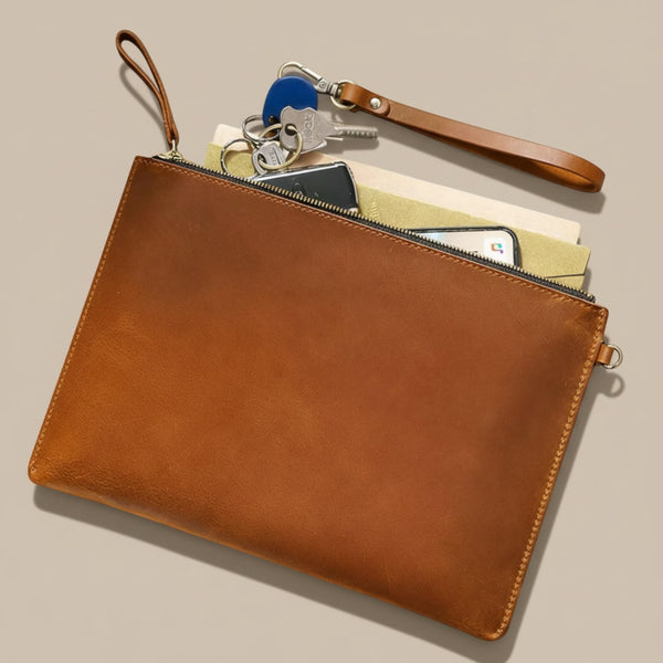 Leather craftsmanship detail
