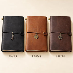Personalized leather journal detail 5