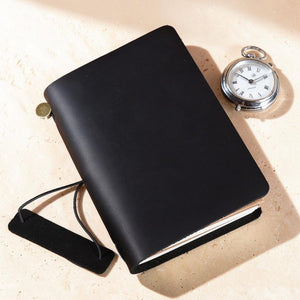 Personalized leather journal detail 8